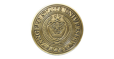 Angelo State Diploma Frame with Opening for Alumni Medallion alternate image
