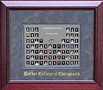 Parker College of Chiropractic Composite Photo / Diploma Frame