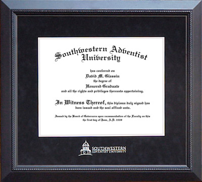 Southwestern Adventist University Classic Diploma Frame