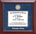 University of Dallas Designer Diploma Frame