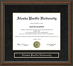 Alaska Pacific University (APU) Diploma Frame
