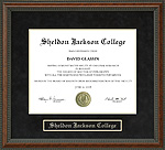 Sheldon Jackson College (SJC) Diploma Frame