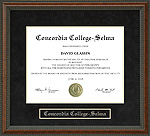 Concordia College-Selma Diploma Frame