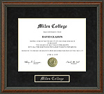 Miles College Diploma Frame