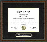 Lyon College Diploma Frame