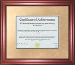 Ascot certificate frame