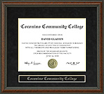 Coconino Community College Diploma Frame