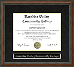 Paradise Valley Community College (PVCC) Diploma Frame