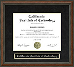 California Institute of Technology (Cal Tech) Diploma Frame