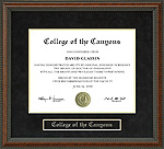College of the Canyons Diploma Frame