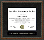 Coastline Community College Diploma Frame