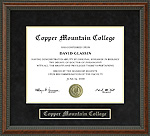 Copper Mountain College (CMC) Diploma Frame