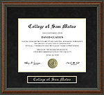 College of San Mateo (CSM) Diploma Frame