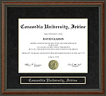 Concordia University, Irvine (CUI) Diploma Frame