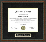 Foothill College Diploma Frame