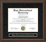 Hope International University Diploma Frame
