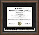Institute of Transpersonal Psychology (ITP) Diploma Frame