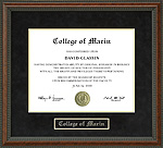 College of Marin Diploma Frame