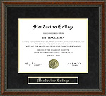 Mendocino College Diploma Frame