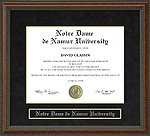 Notre Dame de Namur University (NDNU) Diploma Frame