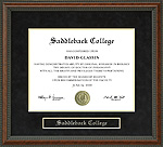 Saddleback College Diploma Frame
