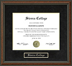 Sierra College Diploma Frame