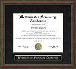 Westminster Seminary California (WSC) Diploma Frame