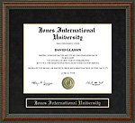 Jones International University (JIU) Diploma Frame