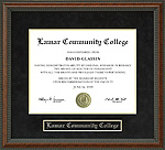 Lamar Community College Diploma Frame