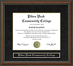 Pikes Peak Community College (PPCC) Diploma Frame