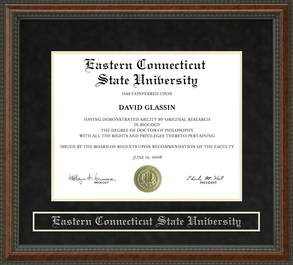 Uconn Mba Diploma Frame eastern connecticut state ecsu diploma frame Uconn Mba Diploma Frame eastern connecticut state ecsu diploma frame