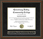 Quinebaug Valley Community College (QVCC) Diploma Frame