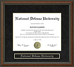 National Defense University (NDU) Diploma Frame
