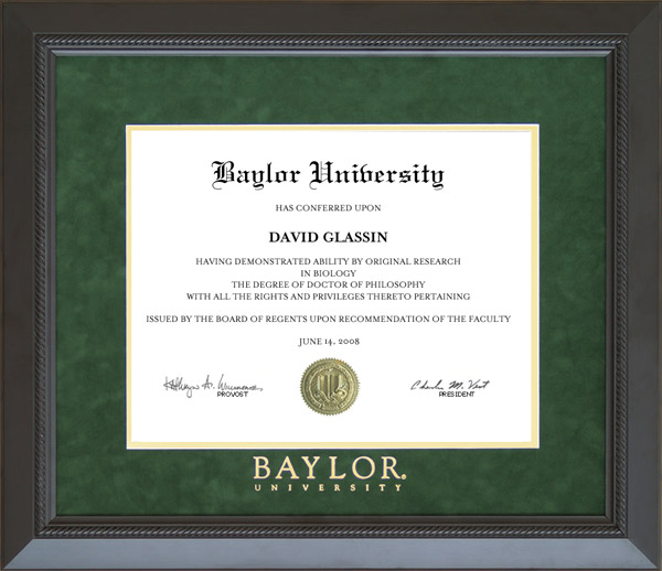 Baylor graduate school dissertation