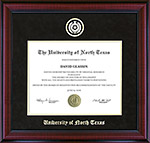 UNT Designer Frame in Carbon Black Suede