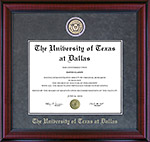 University of Texas - Dallas (UTD) Designer Frame