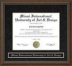 Miami International University of Art & Design (AIMIU) Diploma Frame