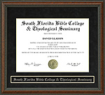 South Florida Bible College & Theological Seminary Diploma Frame