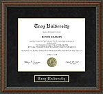 Troy University Diploma Frame