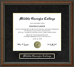 Middle Georgia College Diploma Frame