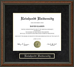Reinhardt College Diploma Frame