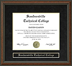 Sandersville Technical College Diploma Frame
