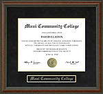 Maui Community College Diploma Frame