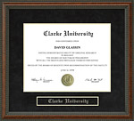 Clarke College Diploma Frame