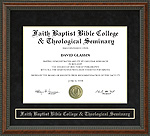 Faith Baptist Bible College & Theological Seminary Diploma Frame