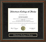 Albertson College of Idaho (ACI) Diploma Frame