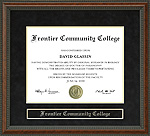 Frontier Community College Diploma Frame