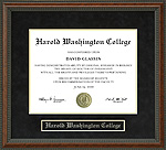 Harold Washington College (HWC) Diploma Frame