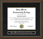 John Wood Community College (JWCC) Diploma Frame