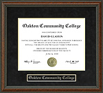 Oakton Community College Diploma Frame